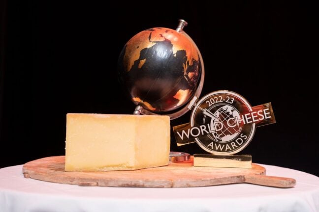 World Cheese Awards Trophy