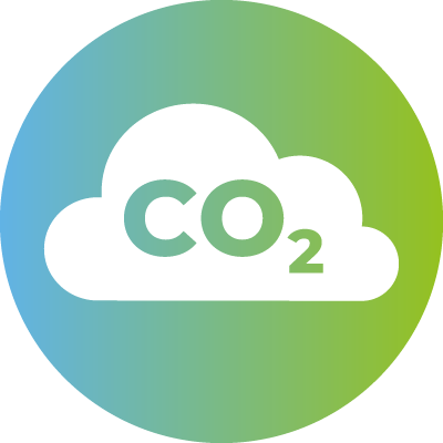 Improved carbon footprint icon