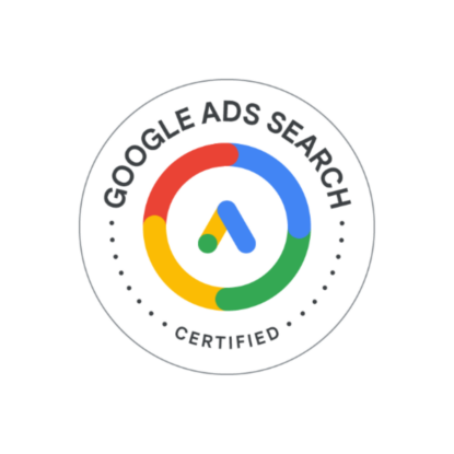 google search certificate badge